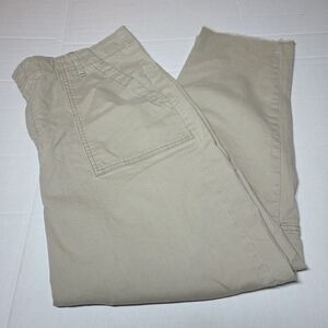 Banana Republic Womens Girlfriend Khaki Chinos Size 16